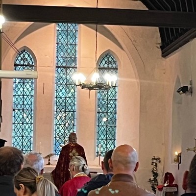 During the Divine Liturgy